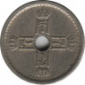  Монета. Норвегия. 25 эре 1929 год. рев.