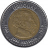 Монета. Уругвай. 10 песо 2000 год. Монетный двор - Буэнос-Айрес. ав.