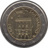 Монета. Сан-Марино. 2 евро 2003 год. ав.