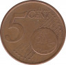 Монета. Греция. 5 центов 2011 год. рев.