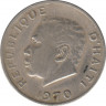 Монета. Гаити. 10 сантимов 1970 год. ав.