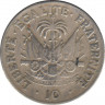 Монета. Гаити. 10 сантимов 1970 год. рев.