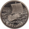 Набор. 2 монеты. Норвегия. 20 крон 1999 год. Канада. 5 долларов 1999 год. Винланд - открытие викингами Америки. ав.