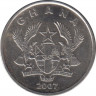 Монета. Гана. 10 песев 2007 год. ав.