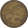 Монета. Малави. 1 квача 2003 год. ав.