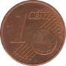 Монета. Австрия. 1 цент 2015 год. рев.