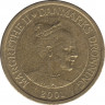 Монета. Дания. 10 крон 2001 год. ав.