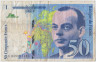 Банкнота. Франция. 50 франков 1997 год. Тип 157Ad. рев.
