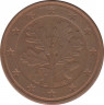 Монета. Германия. 5 центов 2010 год (A). ав.
