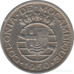 Монета. Мозамбик. 1 эскудо 1950 год.
