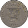 Монета. Венесуэла. 5 сентимо 1958 год. ав.