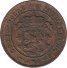 Монета. Люксембург. 2.5 сантима 1901 год. рев.