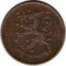 Монета. Финляндия. 10 пенни 1923 год. ав