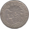 Монета. Гваделупа. 50 сантимов 1921 год. рев.