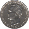 Монета. Монако. 5 франков 1966 год. ав.