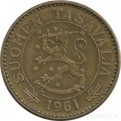 Монета. Финляндия. 50 марок 1961 год.