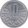 Монета. Австрия. 10 грошей 1966 год. ав.