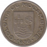 Монета. Мозамбик. 50 сентаво 1936 год. ав.
