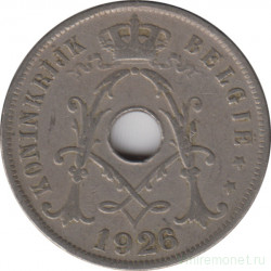 Монета. Бельгия. 25 сантимов 1926 год. BELGIE.