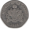 Монета. Гамбия. 1 даласи 2008 год. рев.