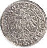  Монета. Литва. Полугрош 1547 год. Сигизмунд II Август. рев.