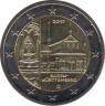 Монета. Германия. 2 евро 2013 год. Баден - Вюртемберг (F). ав.