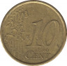 Монета. Испания. 10 центов 2007 год. рев.
