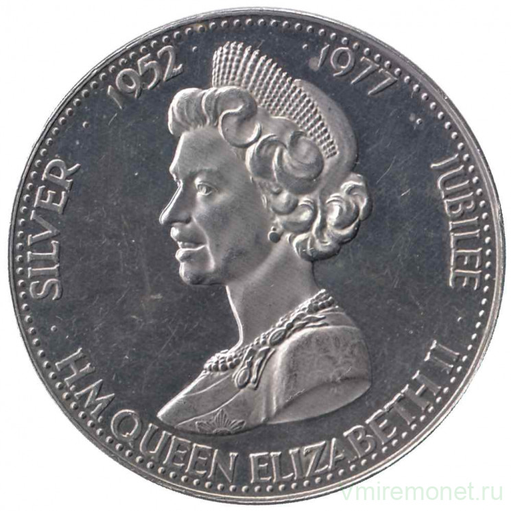 Медаль. Великобритания. 1977 год. Серебряный юбилей Елизаветы II.
