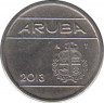 Монета. Аруба. 5 центов 2013 год. ав.