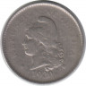 Монета. Аргентина. 10 сентаво 1930 год.