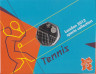 Монета. Великобритания. 50 пенсов 2011 год. XXX летние олимпийские игры Лондон 2012. Теннис. В блистере. ав.