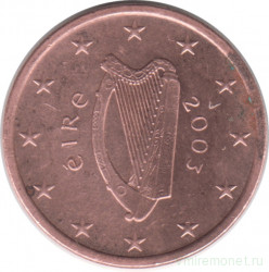 Монета. Ирландия. 5 центов 2003 год.