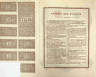 Акция. Россия. Саратов. "Трамваи и электрическое освещение". 100 франков 1907 год.  Красная. рев.