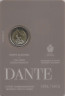 Реверс.Монета. Сан-Марино. 2 евро 2015 год. 750 лет со дня рождения Данте Алигьери. (Буклет, коинкарта).