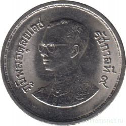 Монета. Тайланд. 10 бат 1983 (2526) год. 100 лет почтовой службе.
