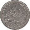 Монета. Конго. 100 франков 1972 год. рев.