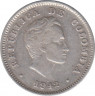Монета. Колумбия. 10 сентаво 1942 год. (B). ав.