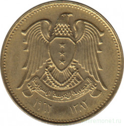 Монета. Сирия. 2,5 пиастра 1962 год.