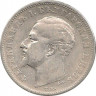 Реверс. Монета. Болгария. 1 лев 1894 год.