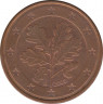 Монета. Германия. 5 центов 2008 год (A). ав.