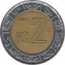 Монета. Мексика. 2 песо 1994 год. ав.
