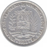 Монета. Венесуэла. 1 боливар 1954 год. ав.