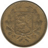 Аверс. Монета. Финляндия. 5 марок 1952 год. Старый тип.