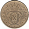 Монета. Дания. 1 крона 1929 год.