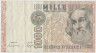 Банкнота. Италия. 1000 лир 1982 год. Тип 109b. ав.