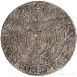 Монета. Польша. 1 грош 1623 год. Сигизмунд III Ваза. (Данциг) 