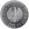Монета. Германия. 11 евро 2024 год. ЕВРО-2024.