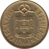 Монета. Португалия. 5 эскудо 1993 год. ав.
