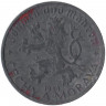 Монета. Богемия и Моравия. 10 геллеров 1944 год.