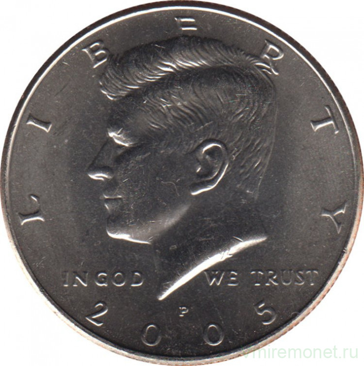 Монета. США. 50 центов 2005 год. Монетный двор P.